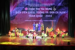 Khai mạc Cuộc thi Tài năng diễn viên Chèo, Tuồng và Dân ca kịch toàn quốc - 2023