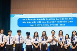 Anh Trần Bảo Duy làm Chủ tịch Hội Sinh viên trường ĐH Công nghiệp TP. HCM