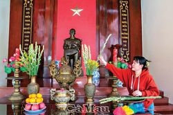 Giữ mỹ quan khuôn viên Khu tưởng niệm