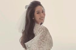 Nàng dâu mới - Á hậu Phương Anh rạng rỡ trong bộ ảnh cưới đầu tiên