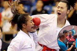 Video cận cảnh HLV Indonesia cay cú, lao lên sàn định 'tẩn' trọng tài SEA Games vì thua Việt Nam