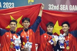 Lịch thi đấu của đoàn thể thao Việt Nam tại SEA Games 32 ngày 8/5: 'Mỏ vàng' bơi lội, điền kinh