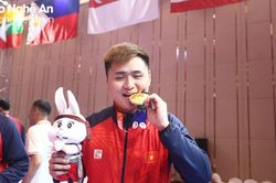 Vận động viên Nghệ An giành Huy chương Vàng tại SEA Games 32