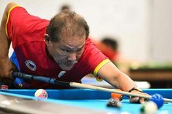 Cơ thủ huyền thoại Efren Reyes bị loại ngay trận ra quân ở SEA Games 32