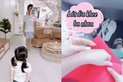 Phản ứng bất ngờ của Nhã Phương và Trường Giang khi con gái nhận một bức thư ở lớp