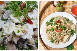 Cách làm gỏi gà măng cụt đơn giản nhất