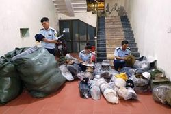 Thu giữ hàng ngàn sản phẩm nhãn hiệu nổi tiếng bị làm giả