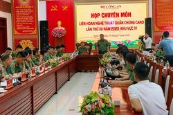 22 đoàn tham dự Liên hoan Nghệ thuật quần chúng Công an nhân dân lần thứ XII