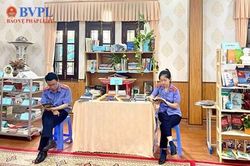 Đảng bộ VKSND tỉnh Tiền Giang tổ chức hội thi trưng bày sách