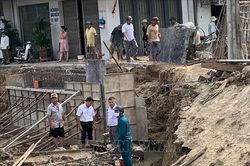 Sụt đất khi đang thi công cầu dân sinh ở Phú Yên, một phụ nữ tử vong