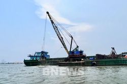 Cuối tháng 6 hoàn thành thi công luồng vào bến Thọ Quang