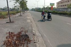 Hố ga không có nắp đậy