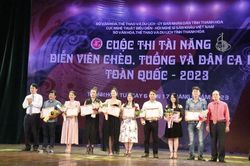 Nhiều giải thưởng cao tại cuộc thi Tài năng diễn viên Tuồng và Dân ca kịch toàn quốc