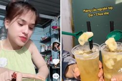 Món trà mãng cầu gây 'bão' ở Long An, khách chạy xe 40 cây số xếp hàng chờ mua