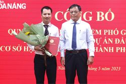 Ông Lê Thanh Quang được bổ nhiệm Phó Giám đốc Ban Quản lý các dự án đầu tư cơ sở hạ tầng ưu tiên