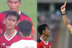 'Vũ khí ném biên' của U22 Indonesia nhận thẻ đỏ cay đắng sau pha chơi xấu với cầu thủ Việt Nam