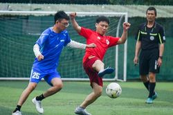 Kịch tính tranh tài giải bóng đá Hội Nhà báo Hải Dương mở rộng