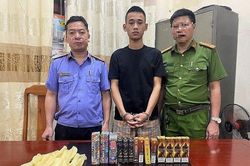 Nghệ An triệt xóa 30 đầu mối phân phối, kinh doanh thuốc lá điện tử, bóng cười