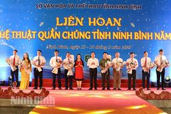 Khai mạc Liên hoan nghệ thuật quần chúng tỉnh Ninh Bình năm 2023