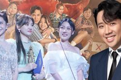 Hari Won thay Trấn Thành nhận giải Đạo diễn xuất sắc nhất, tiết lộ ông xã làm MC Rap Việt mùa 3