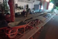 Đào hè không phép, một cá nhân bị xử phạt 18,5 triệu đồng