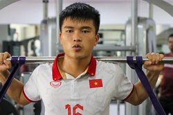 U22 Việt Nam tích cực tập luyện cho trận tranh Huy chương Đồng