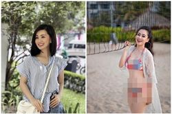 Nữ MC Nghệ An cứ mặc đồ bơi là 'gây mê' vì đường cong