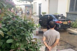 Cháy nổ ô tô làm 1 phụ nữ bị thương nặng ở TPHCM