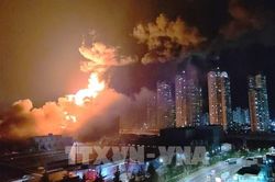 Cháy lớn tại nhà máy ở miền Nam nước Nga