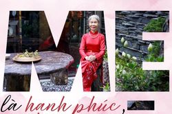 Mẹ là niềm hạnh phúc vô bờ