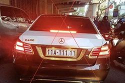 Truy tìm chiếc Mercedes E400 gắn biển 5 số 1