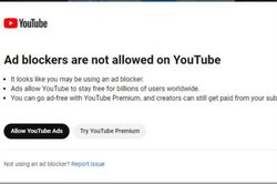 YouTube thử nghiệm cấm các phần mềm chặn quảng cáo