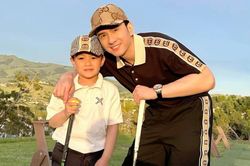 Quý tử nhà Đan Trường được bố dành 'lời có cánh', ngày càng chơi golf chuyên nghiệp