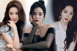 BXH sao nữ 'dầu mỡ' nhất Cbiz: Dương Mịch đăng quang, Lưu Diệc Phi - Triệu Lộ Tư chạy đâu cho thoát