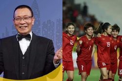 MC Lại Văn Sâm phấn khích đưa ra thông điệp đặc biệt khi Thanh Nhã và ĐT nữ Việt Nam tiếp tục đứng đầu Đông Nam Á