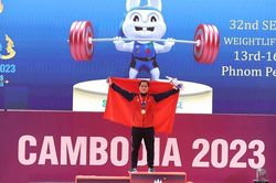 Đô cử Nguyễn Quốc Toàn phá 3 kỷ lục SEA Games