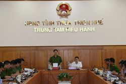 Khảo sát công tác phòng cháy chữa cháy và cứu nạn cứu hộ tỉnh TT-Huế