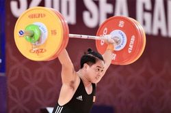 VĐV cử tạ Nguyễn Quốc Toàn phá 3 kỷ lục SEA Games