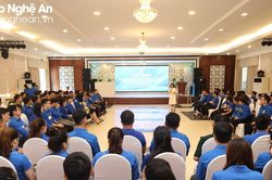 Sôi nổi lớp tập huấn kỹ năng tuyên truyền, phổ biến giáo dục pháp luật do Tỉnh đoàn Nghệ An tổ chức