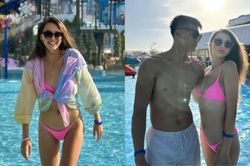 Vợ Tây của Bùi Tiến Dũng lấy lại dáng cực nhanh sau sinh, khó tin đã là mẹ bỉm một con