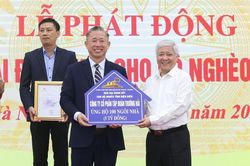 THACO ủng hộ 100 căn nhà đại đoàn kết cho hộ nghèo tại tỉnh Điện Biên