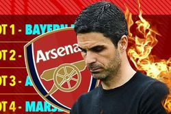Arsenal có nguy cơ rơi vào bảng 'tử thần' tại Champions League mùa tới