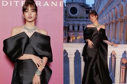 Lisa (BlackPink) thể hiện khí chất sang trọng tại sự kiện ra mắt BST trang sức mới của BVLGARI