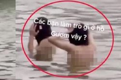 Diễn biến mới vụ nghi 2 cô gái 'tắm tiên' ở Hồ Gươm gây phản cảm