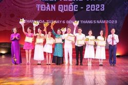 Trao 17 giải Nhất tại cuộc thi Tài năng diễn viên Chèo toàn quốc 2023