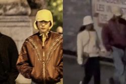 Lộ ảnh rõ nét V BTS và Jennie Blackpink, quản lý vẫn im lặng