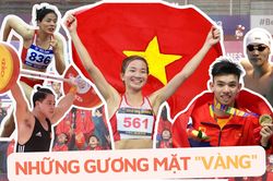 Những gương mặt 'vàng' của thể thao Việt Nam tại SEA Games 32