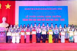 Ninh Bình tuyên dương, khen thưởng 239 giáo viên, học sinh tiêu biểu xuất sắc năm học 2022-2023