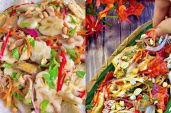 Trước trend 'măng cụt xanh', nhiều món gỏi được lăng xê nhiệt tình