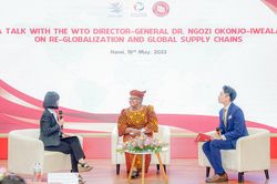 Tổng Giám đốc WTO giao lưu với sinh viên Trường ĐH Ngoại thương